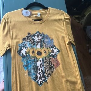 Cross Sunflower T-Shirt